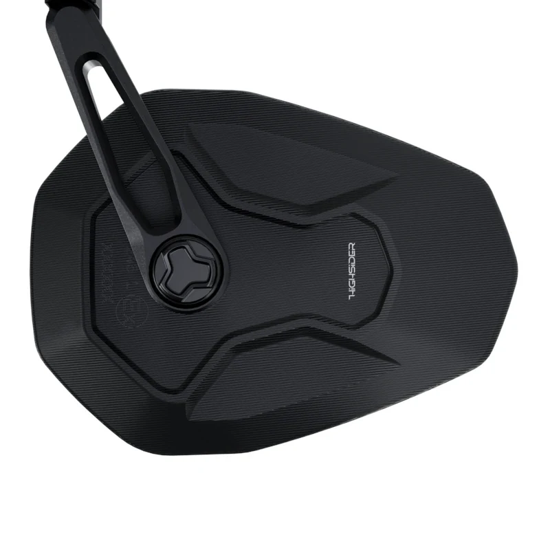 Lenkerendenspiegel Highsider Pro Ventura-RS, Kurz, Schwarz, Ø 12-22 mm