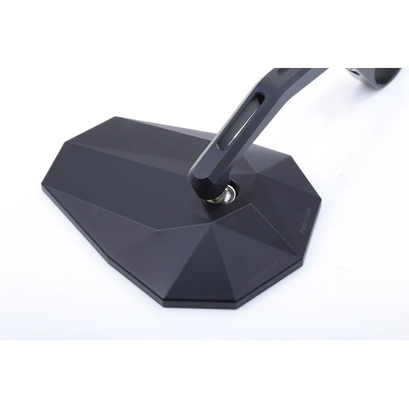 Lenkerendenspiegel Highsider Pro Stealth-X6, Schwarz, E-geprüft, Ø 22-30 mm