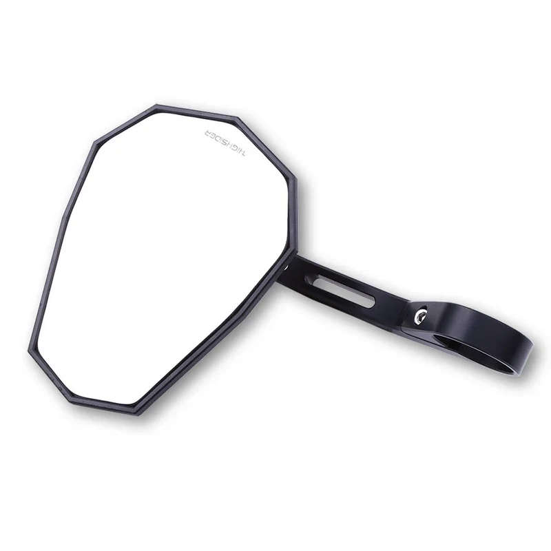 Lenkerendenspiegel Highsider Pro Stealth-X6, Schwarz, E-geprüft, Ø 22-30 mm