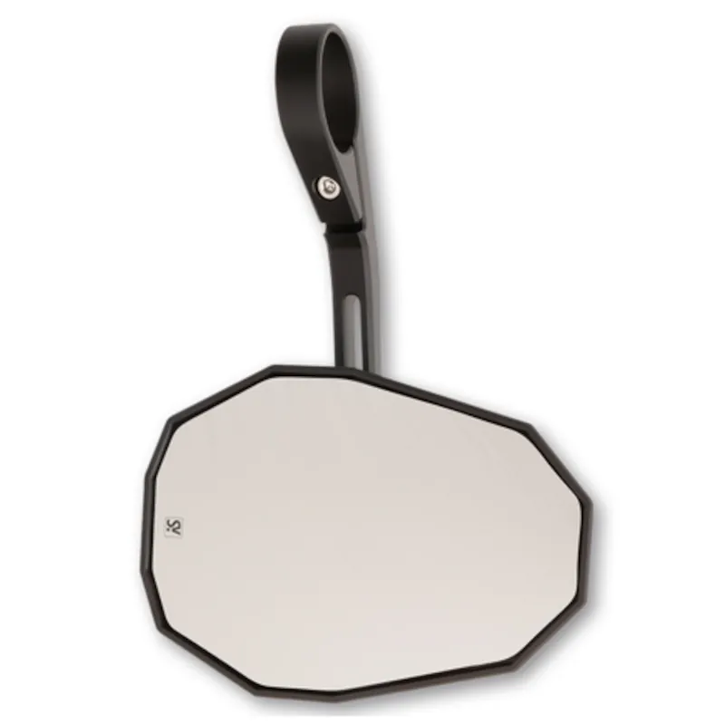 Lenkerendenspiegel Highsider Smart Straight, Schwarz, E-geprüft, Ø 22-30 mm
