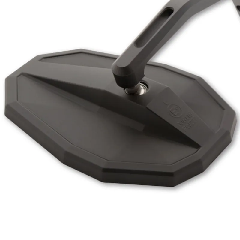 Lenkerendenspiegel Highsider Smart Straight, Schwarz, E-geprüft, Ø 22-30 mm