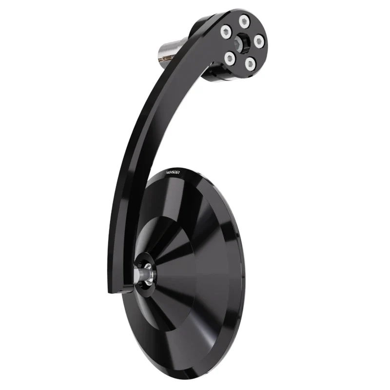 Lenkerendenspiegel Highsider Pro Montana Evo, Schwarz, E-geprüft, Ø 12-22 mm