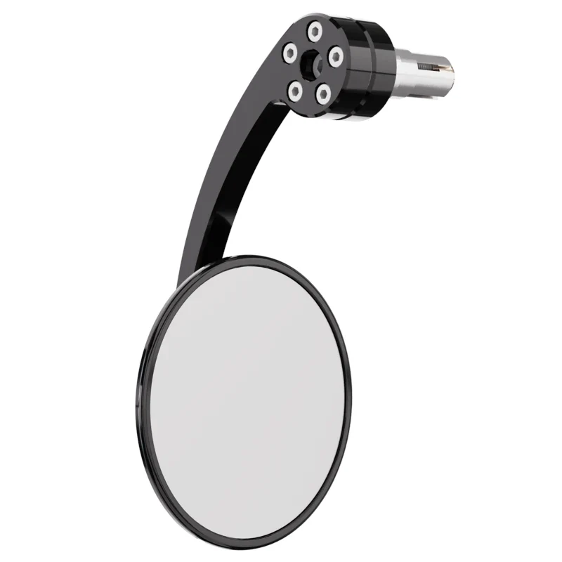 Lenkerendenspiegel Highsider Pro Montana Evo, Schwarz, E-geprüft, Ø 12-22 mm