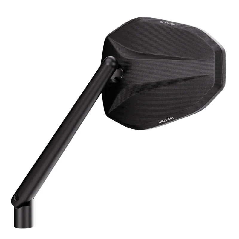 Lenkerspiegel Highsider Victory-X schwarz, Aluminium, E-geprüft, M10x1.25