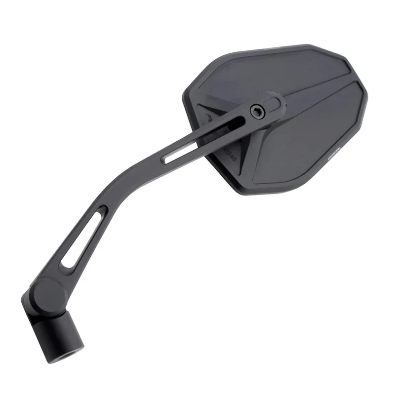 Lenkerspiegel Paar Highsider Victory-Slim schwarz, Alu, E-geprüft, M10x1.25