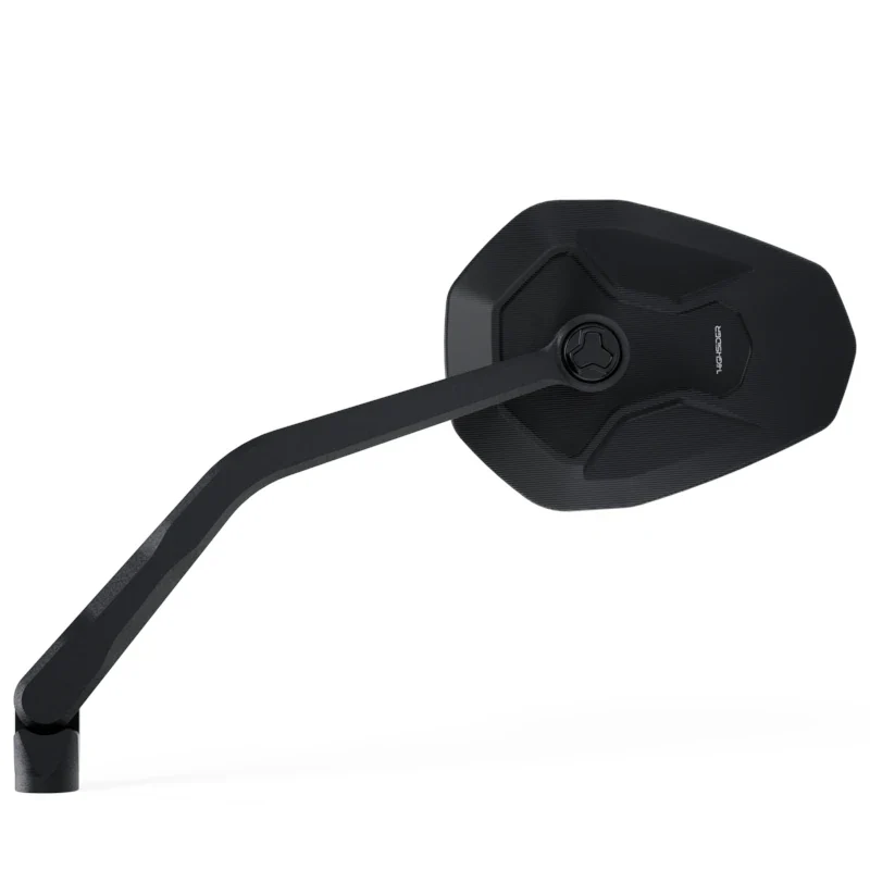Lenkerspiegel Paar Highsider Ventura-RS schwarz, Aluminium, E-geprüft, M10x1.25
