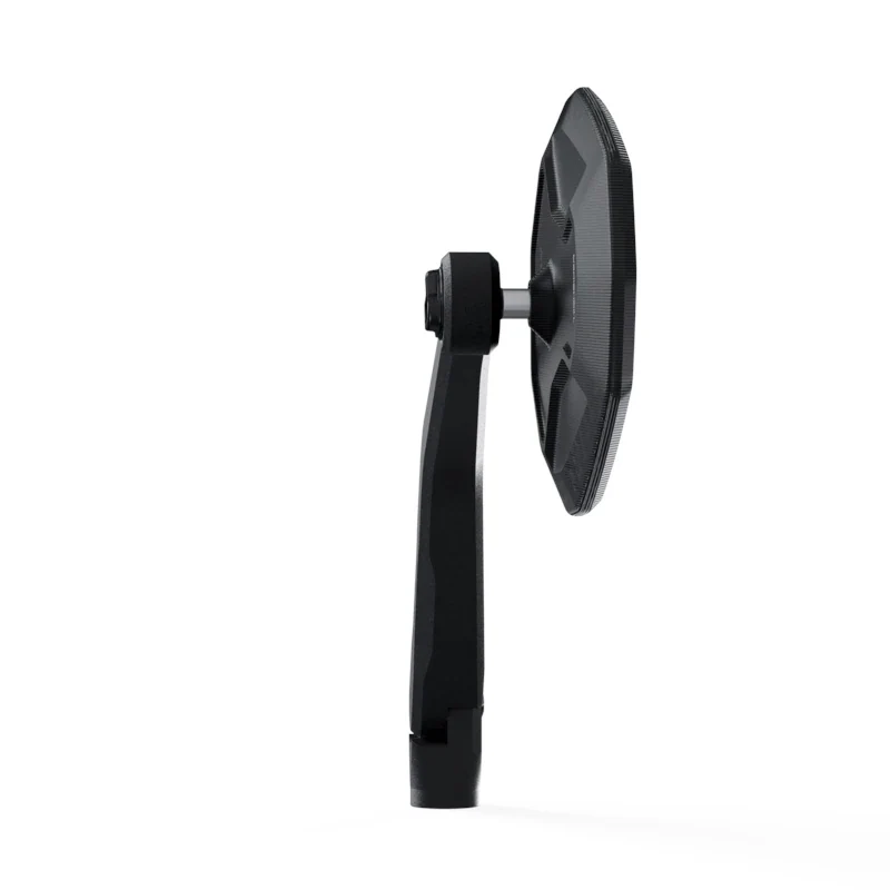 Lenkerspiegel Paar Highsider Ventura-RS schwarz, Aluminium, E-geprüft, M10x1.25
