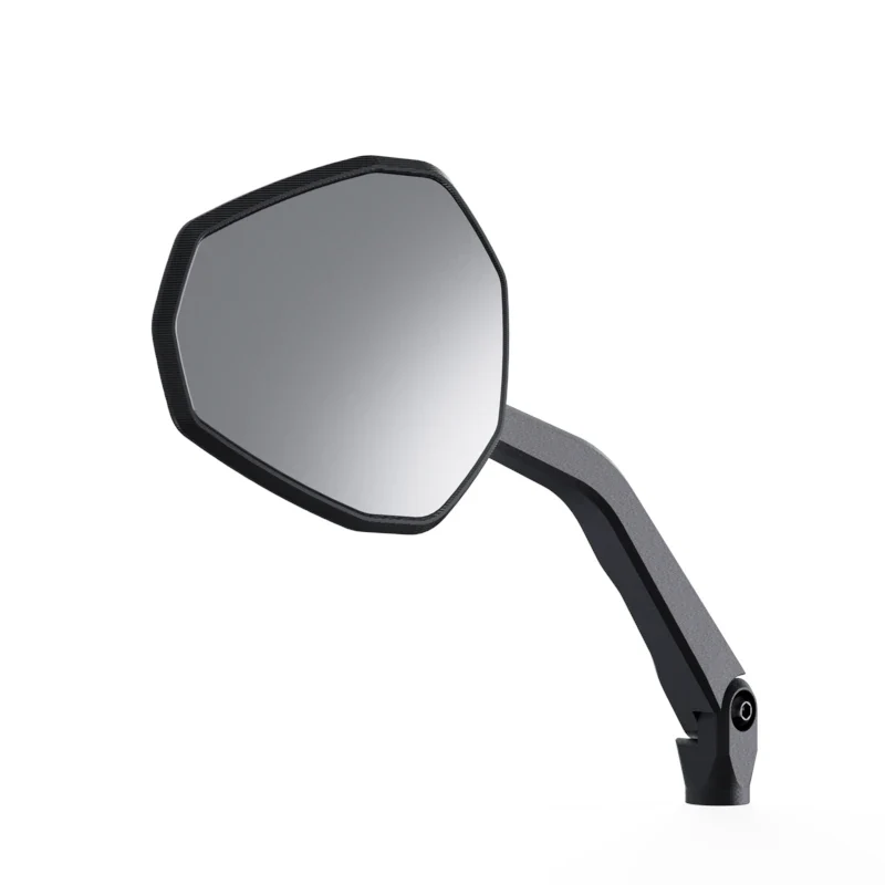 Lenkerspiegel Paar Highsider Ventura-RS schwarz, Aluminium, E-geprüft, M10x1.25