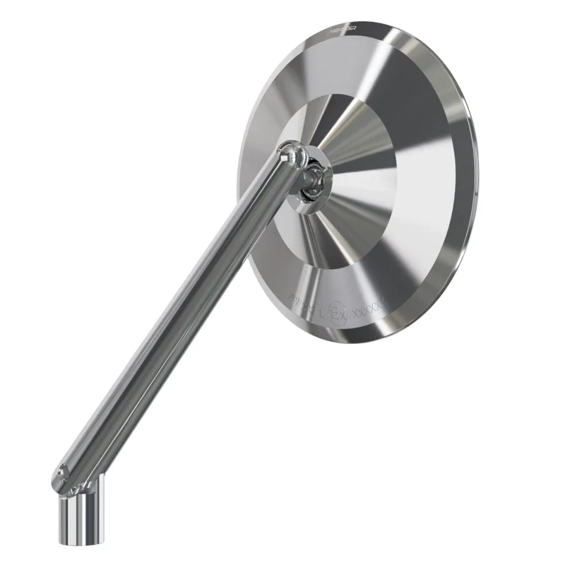 Lenkerspiegel Highsider Montana, Aluminium, E-geprüft, M10x1.25