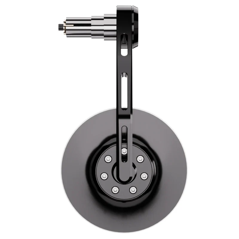 Lenkerendenspiegel Highsider Pro Conero-Evo, Alu schwarz, E-geprüft, Ø 12-22 mm