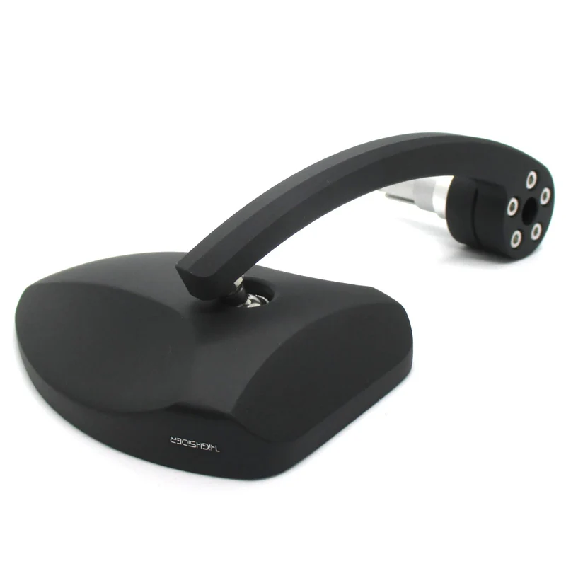 Lenkerendenspiegel Highsider Pro Ferrara 2 Evo, Schwarz, E-geprüft, Ø 12-22 mm