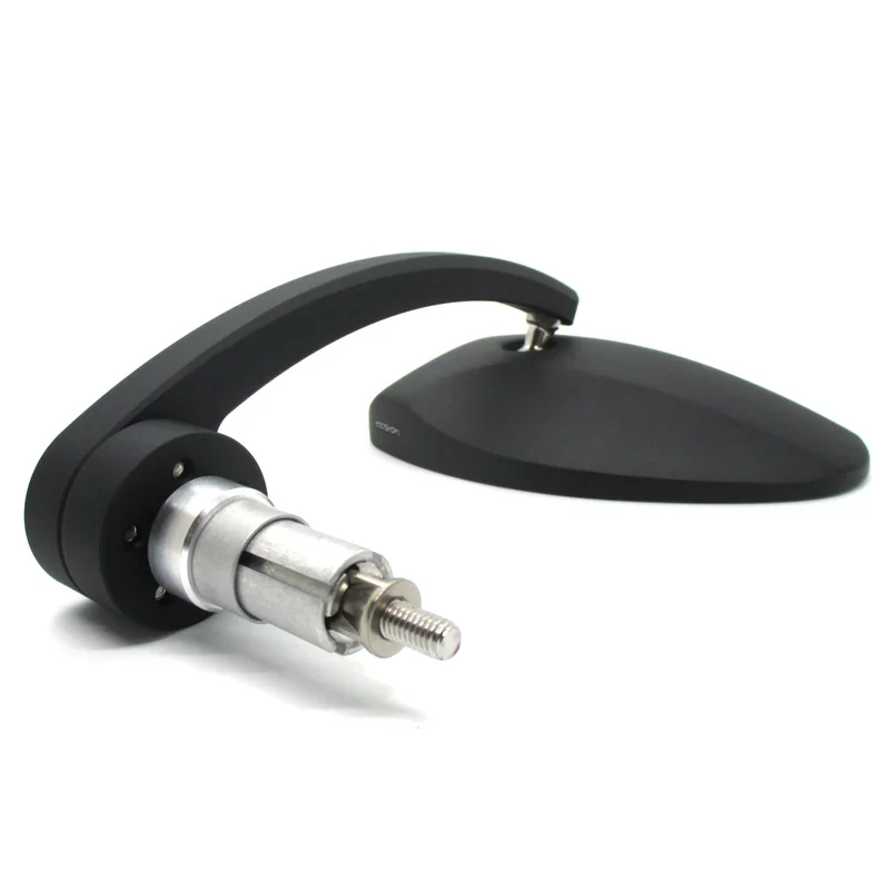 Lenkerendenspiegel Highsider Pro Ferrara 2 Evo, Schwarz, E-geprüft, Ø 12-22 mm