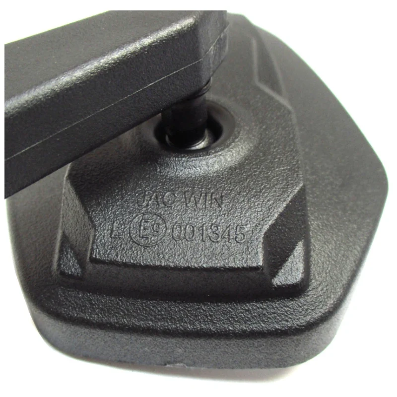 Lenkerspiegel Paar Diego schwarz, Kunststoff, E-geprüft, M10x1.25 Adapter
