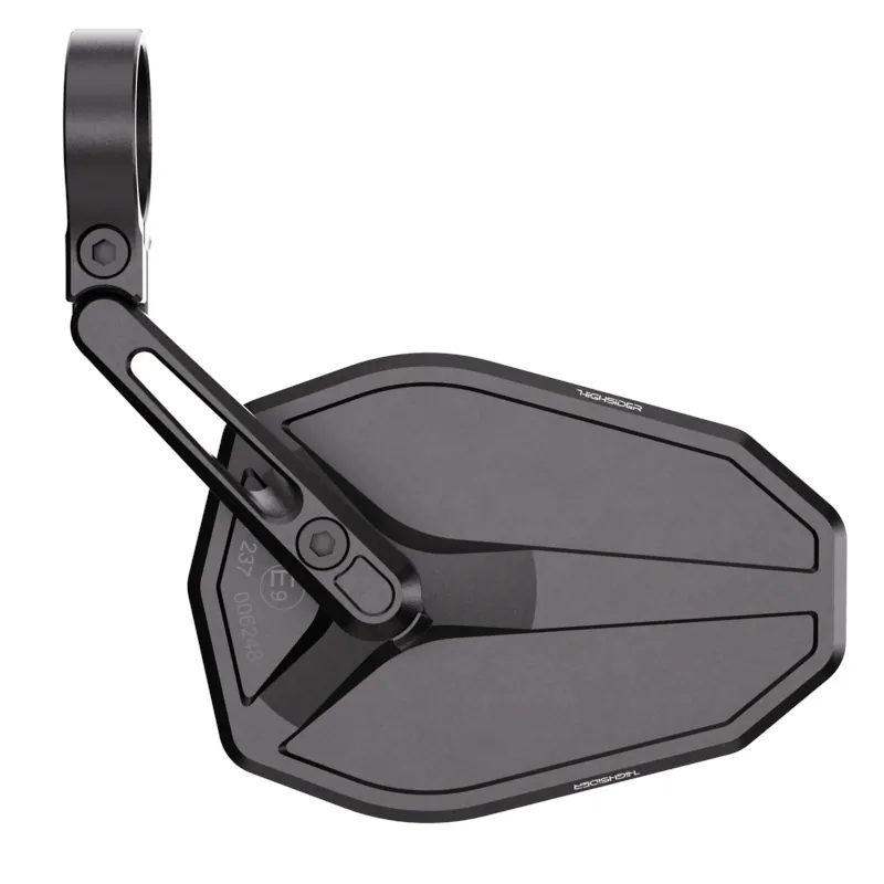 Lenkerendenspiegel Highsider Pro Victory-Slim, Schwarz, E-geprüft, Ø 22-30 mm