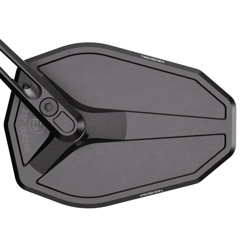 Lenkerendenspiegel Highsider Pro Victory-Slim, Schwarz, E-geprüft, Ø 22-30 mm