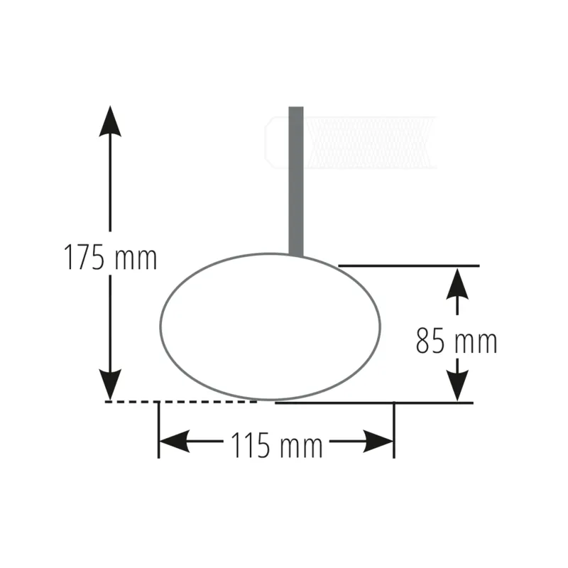 Lenkerendenspiegel Highsider Pro Victory-Slim, Schwarz, E-geprüft, Ø 22-30 mm