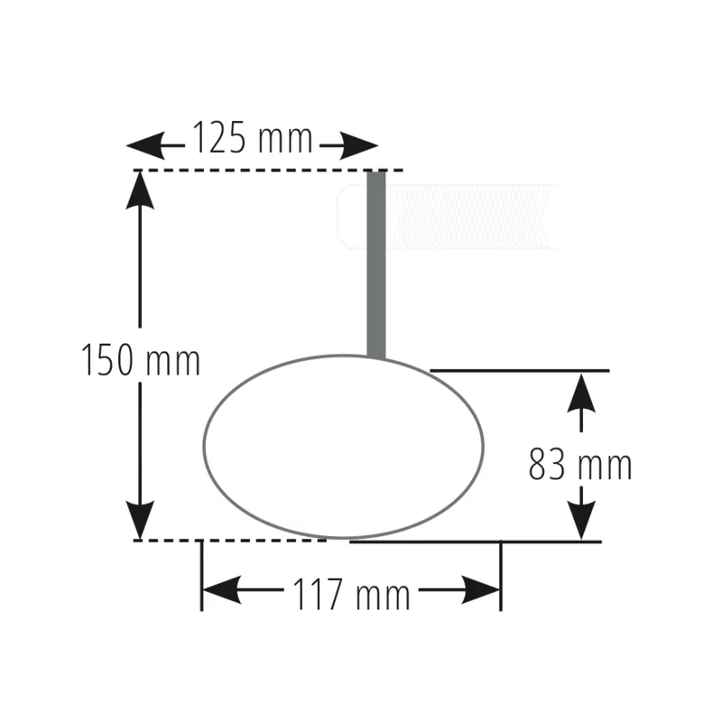 Lenkerendenspiegel Highsider Pro Victory-Blast, Schwarz, E-geprüft, Ø 22-30 mm