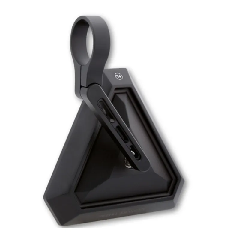 Lenkerendenspiegel Highsider Pro Tetra, Schwarz, E-geprüft, Ø 22-30 mm