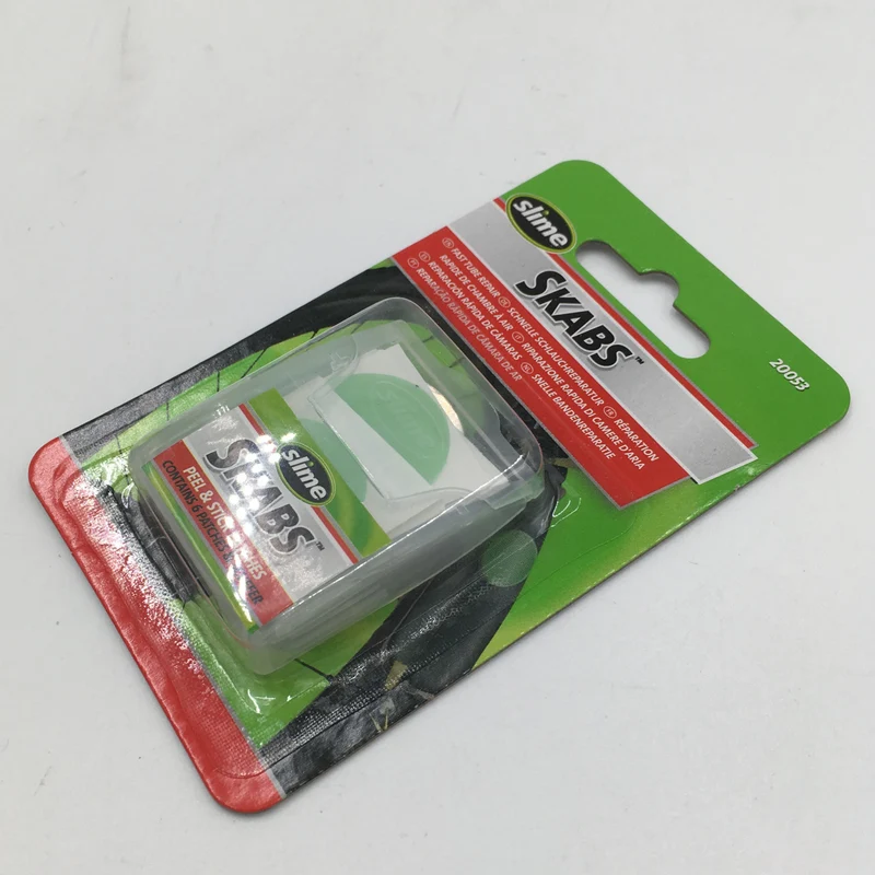 Puncture Repair Pre Glued Patches Slime Skabs 6 Peel & Stick