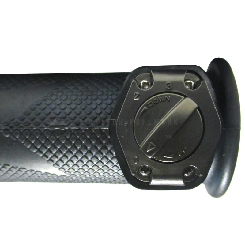 Heizgriffe Paar Daytona IV Schwarz, 3-stufig, Ø Innen 22/25 mm, Länge 125/134 mm