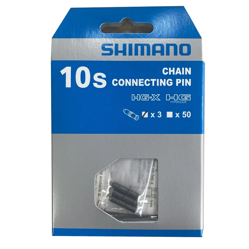 Shimano 10 Speed Bike Chain Pins Pack of 3