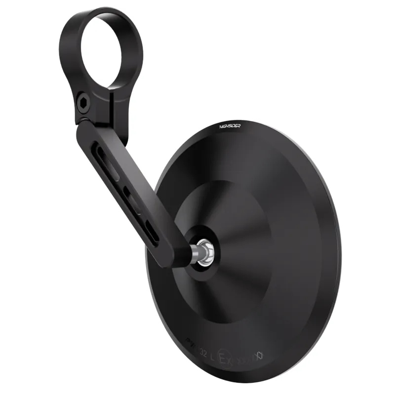 Lenkerendenspiegel Highsider Pro Montana-Blast, Schwarz, E-geprüft, Ø 22-30 mm