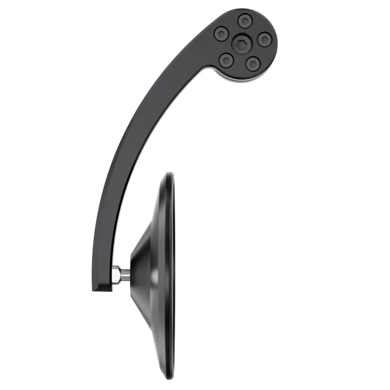 Lenkerendenspiegel Highsider Pro Montana-Blast Evo, Schwarz, E-geprüft, Ø 12-22 mm