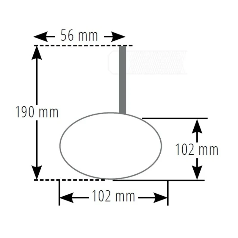 Lenkerendenspiegel Highsider Pro Montana-Blast Evo, Schwarz, E-geprüft, Ø 12-22 mm