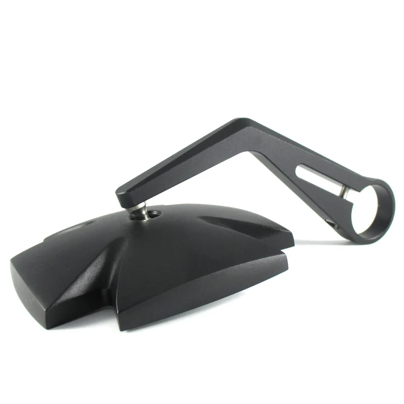 Lenkerendenspiegel Highsider Pro Iron Cross, Schwarz, E-geprüft, Ø 22-30 mm