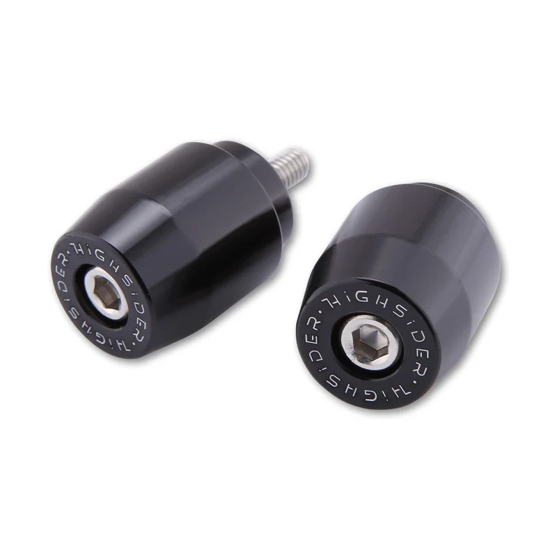 Lenkergewichte Highsider pro schwarz, Ø 25,4 mm, Yamaha M6 Aufnahme