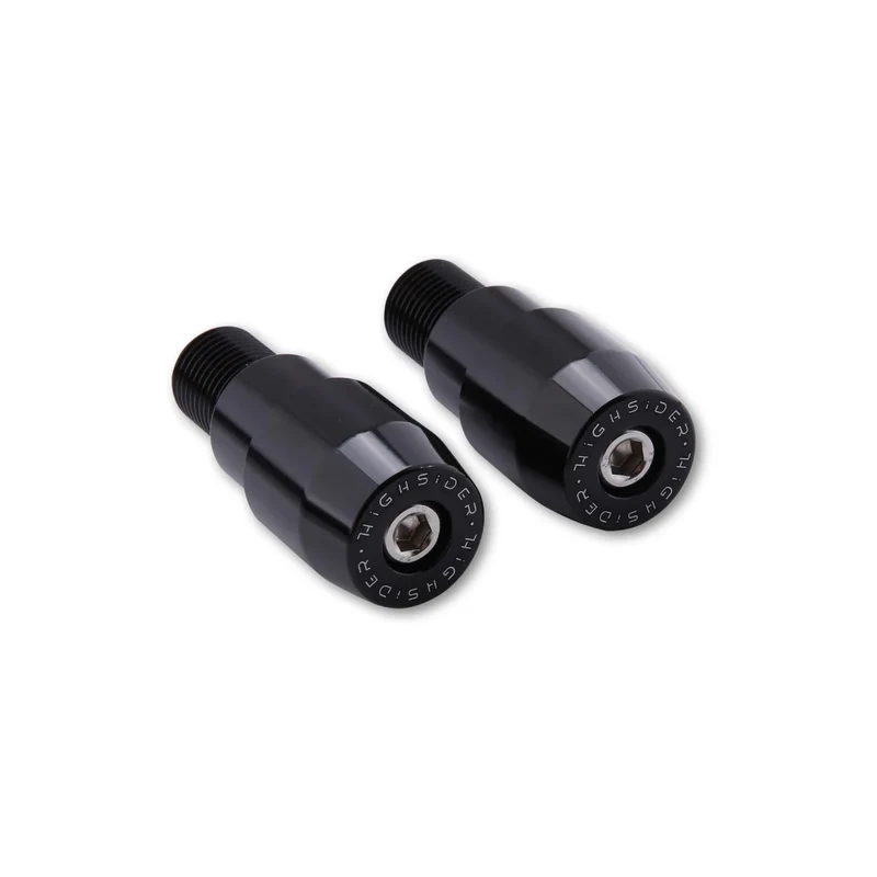 Lenkergewichte Highsider pro schwarz, Ø 25,4 mm, Yamaha M16 Aufnahme