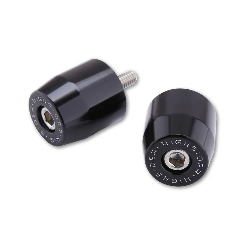 Lenkergewichte Highsider pro schwarz, Ø 25,4 mm, Yamaha M16 Aufnahme