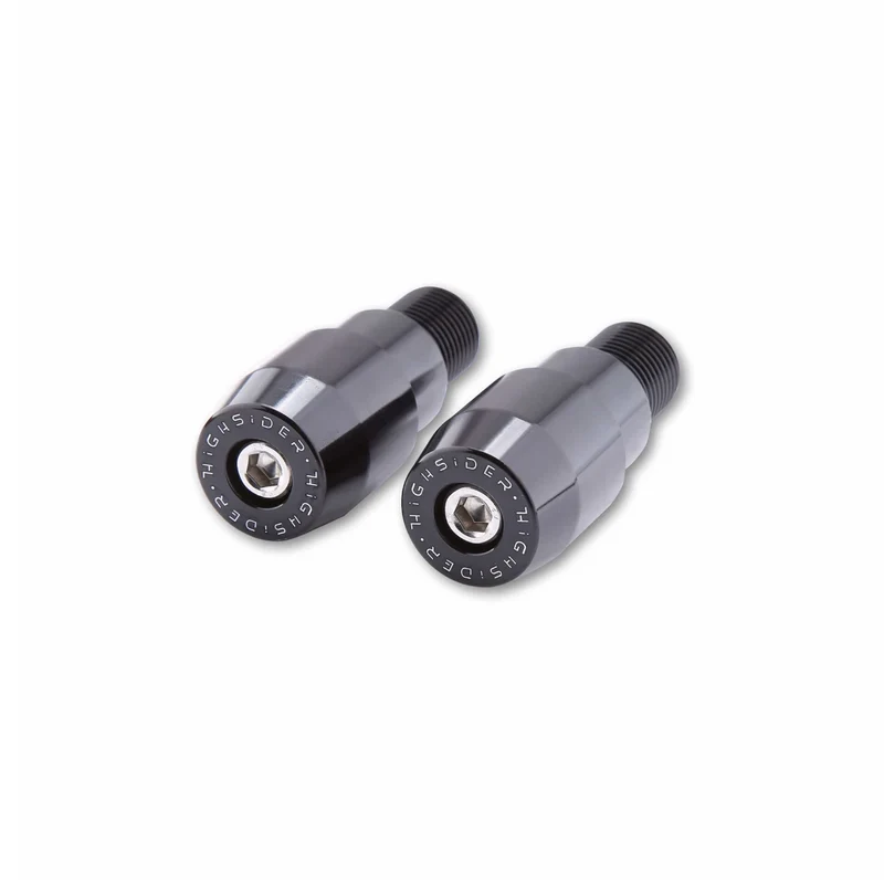 Lenkergewichte Highsider pro schwarz, Ø 25,4 mm, Yamaha M16 Aufnahme