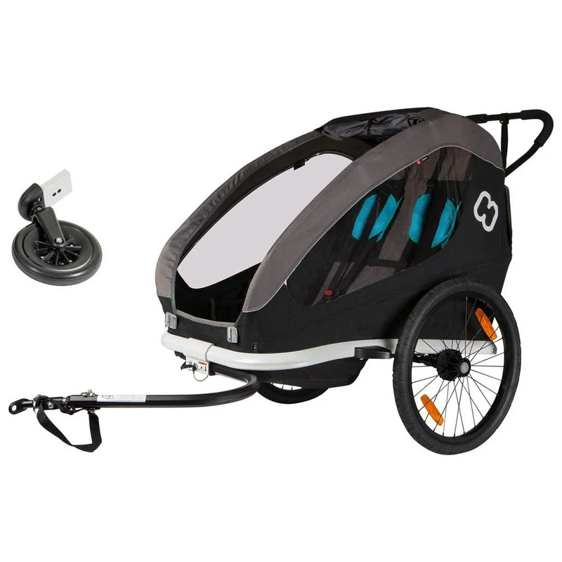 Hamax Anhänger Traveller 2In1 Sw/Gr