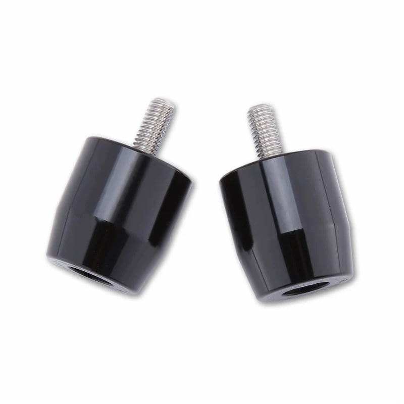 Lenkergewichte Highsider pro schwarz, Ø 25,4 mm, Suzuki M6 Aufnahme