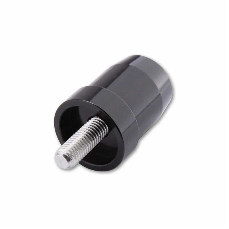 Lenkergewichte Highsider pro schwarz, Ø 25,4 mm, Kawasaki M8 Aufnahme
