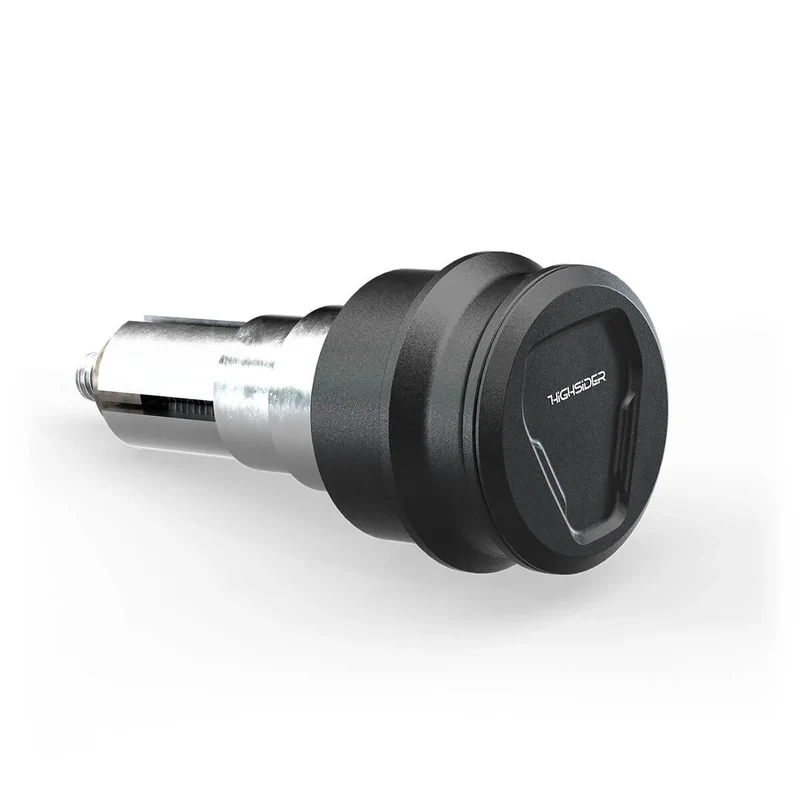 Lenkerenden Highsider Ventura-Trek LS mit Spiegelaufnahme, Klemmung 12-22 mm