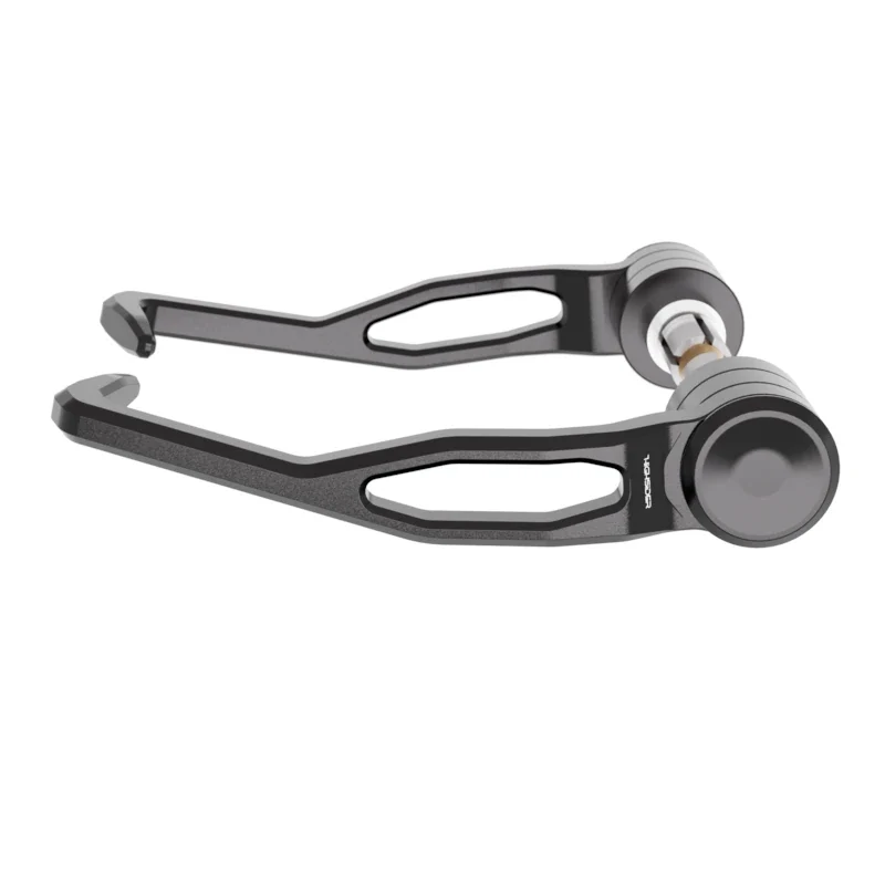 Hebelschützer Paar Highsider Pro, Alu, Schwarz, Klemmbereich 12-22 mm