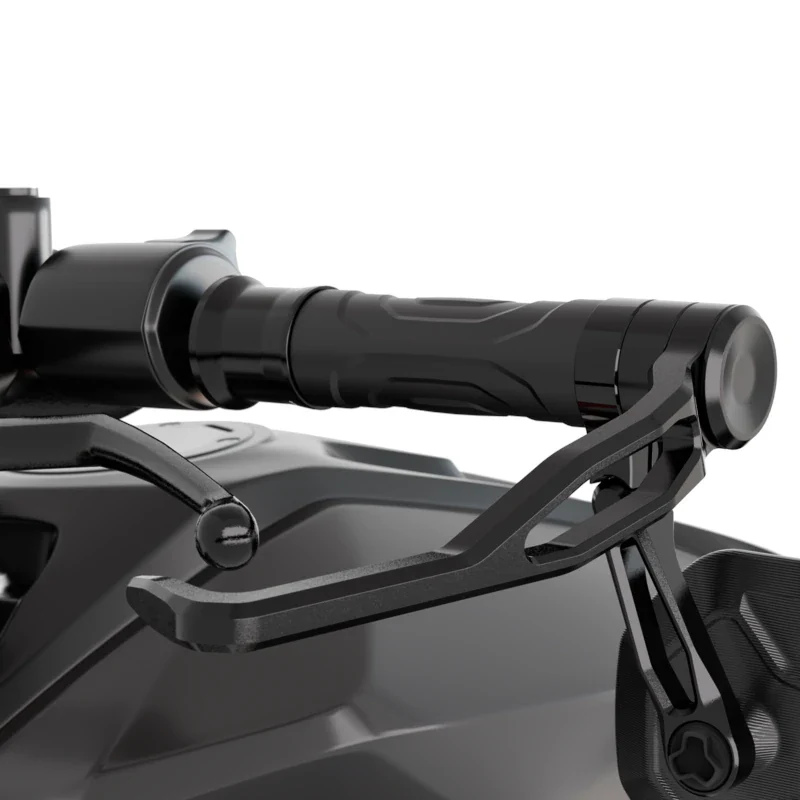 Hebelschützer Paar Highsider Pro, Alu, Schwarz, Klemmbereich 12-22 mm
