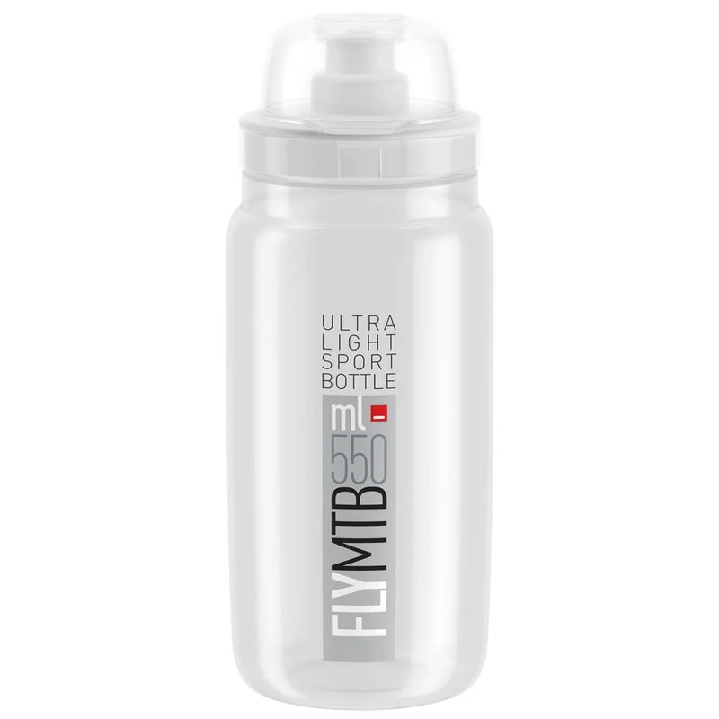 Elite Fly MTB 550ml, Transp./Grau