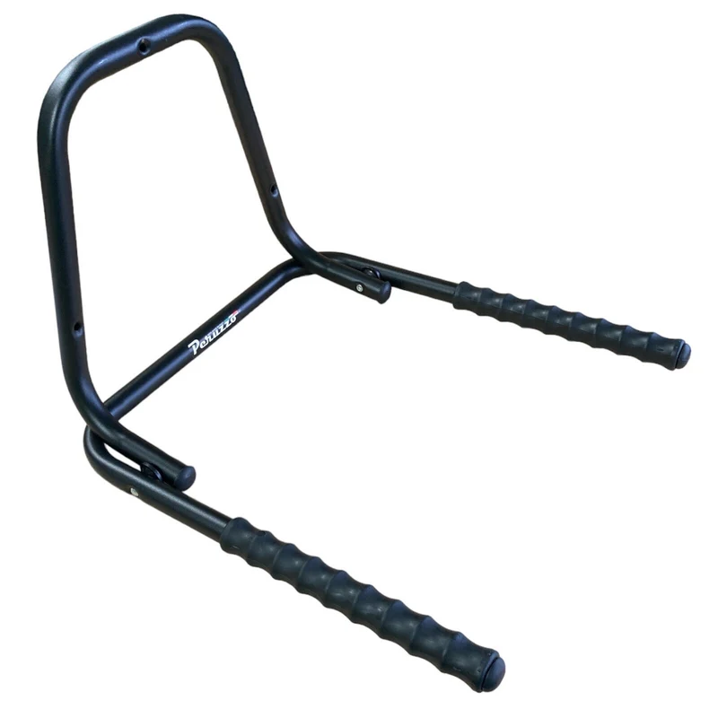 Peruzzo 2 Bike Wall Mounted Storage Cycle Rack E-Bike Compatible - Black