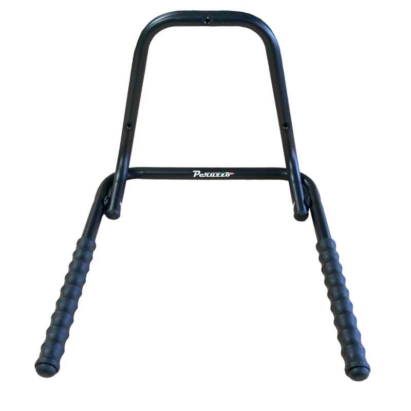 Peruzzo 2 Bike Wall Mounted Storage Cycle Rack E-Bike Compatible - Black