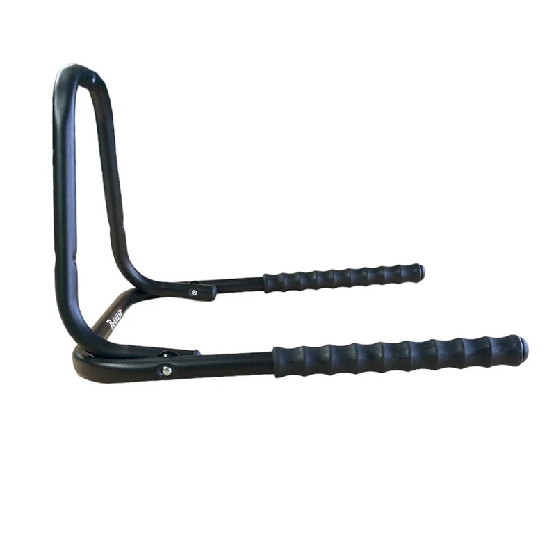 Peruzzo 2 Bike Wall Mounted Storage Cycle Rack E-Bike Compatible - Black
