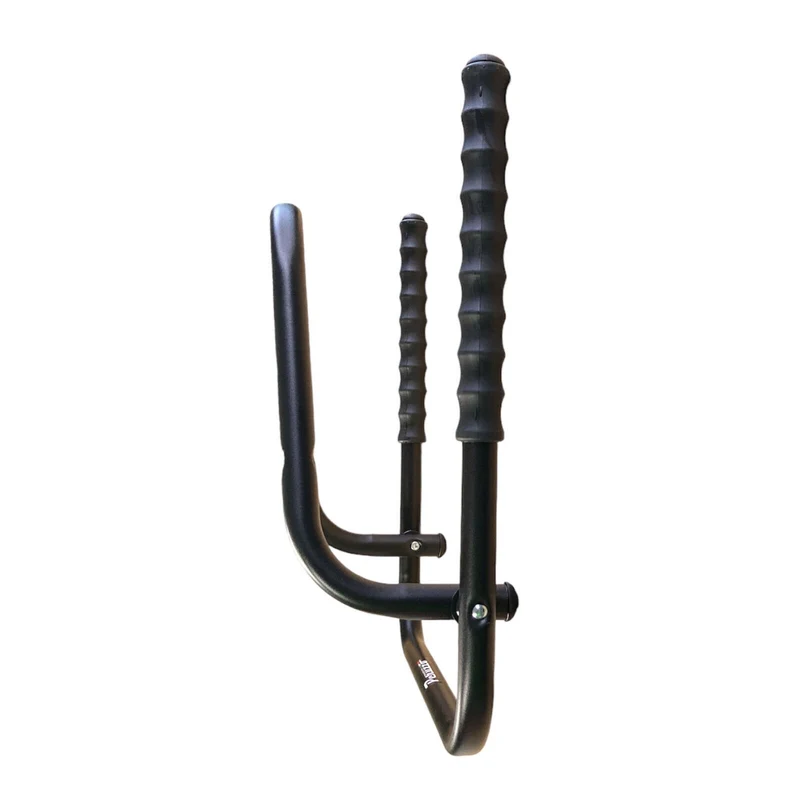 Peruzzo 2 Bike Wall Mounted Storage Cycle Rack E-Bike Compatible - Black