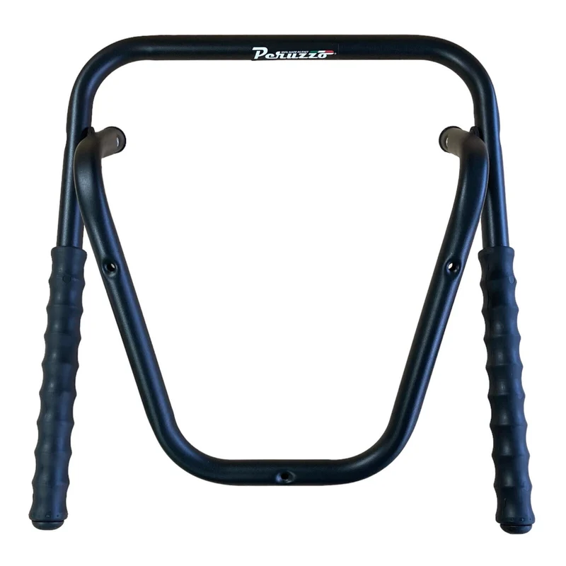 Peruzzo 2 Bike Wall Mounted Storage Cycle Rack E-Bike Compatible - Black
