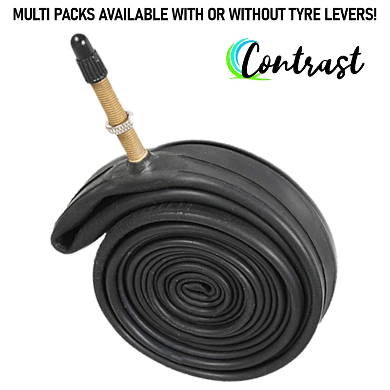 Contrast 700x19-25c 60mm Long Valve 700c Presta Valve Bike Inner Tube