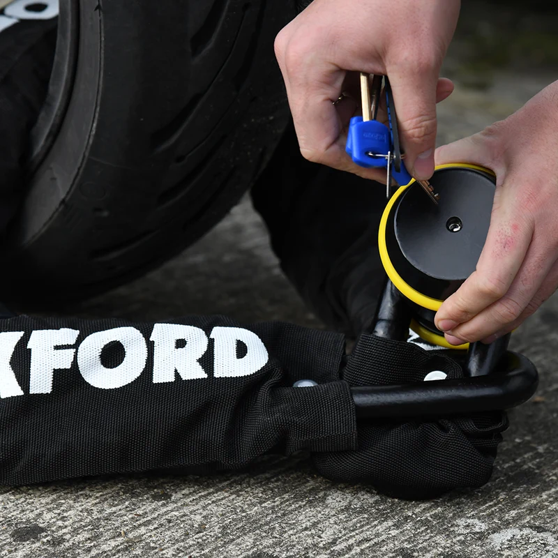Oxford Beast 22mm Sold Secure Motorbike Diamond Bike Chain Lock