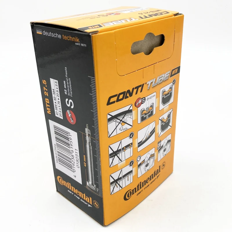 Continental MTB 27.5x1.75-2.5" 27.5 Inch Presta Valve Bike Inner Tube
