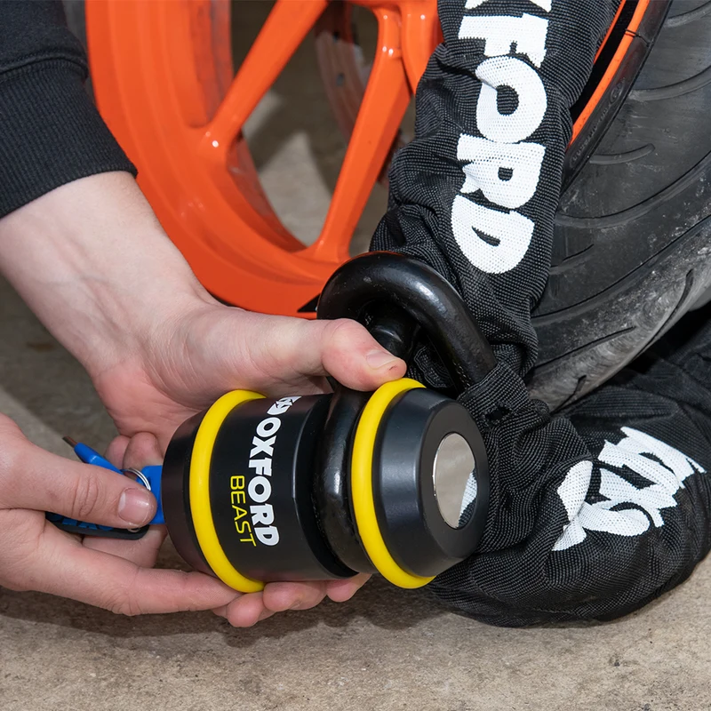 Oxford Beast Padlock Sold Secure Motorbike Diamond