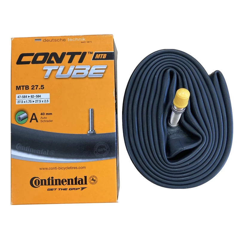 Continental MTB 27.5x1.75-2.5" 27.5 Inch Schrader Valve Bike Inner Tube